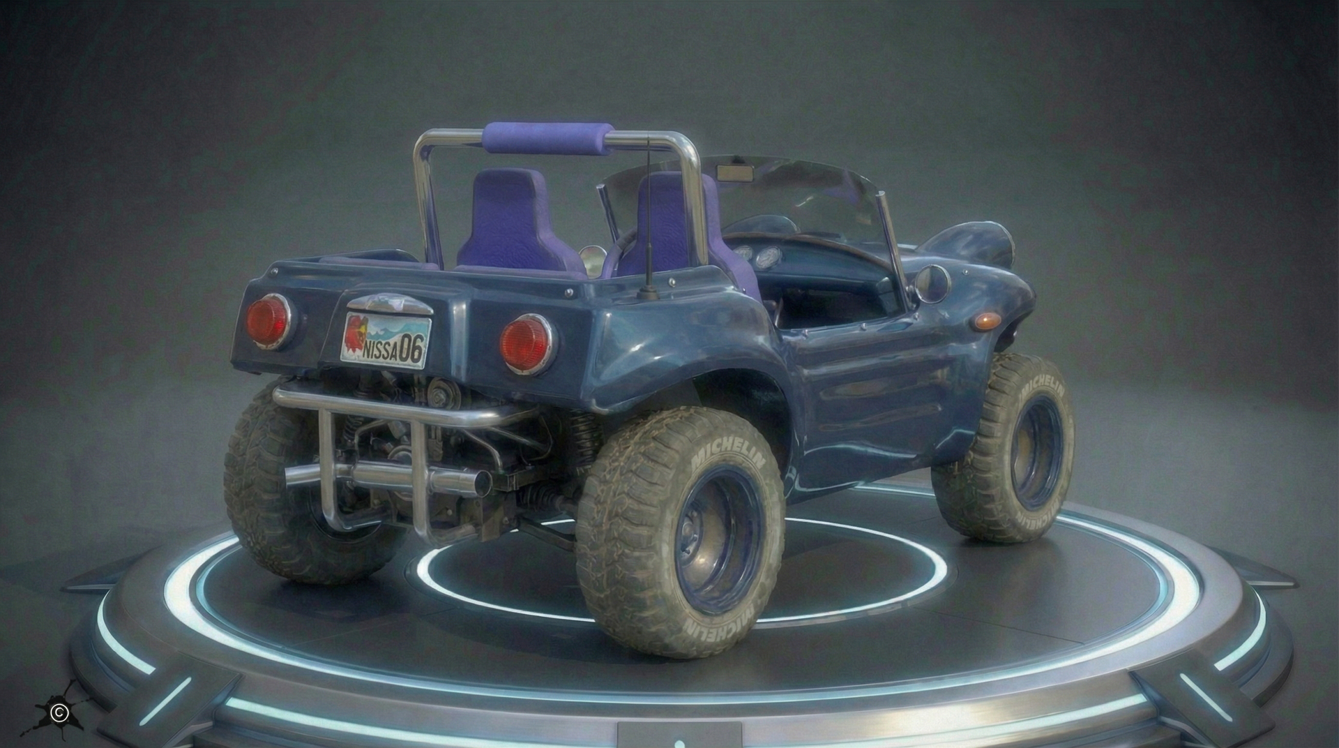 BEACH BUGGY Rear 3/4