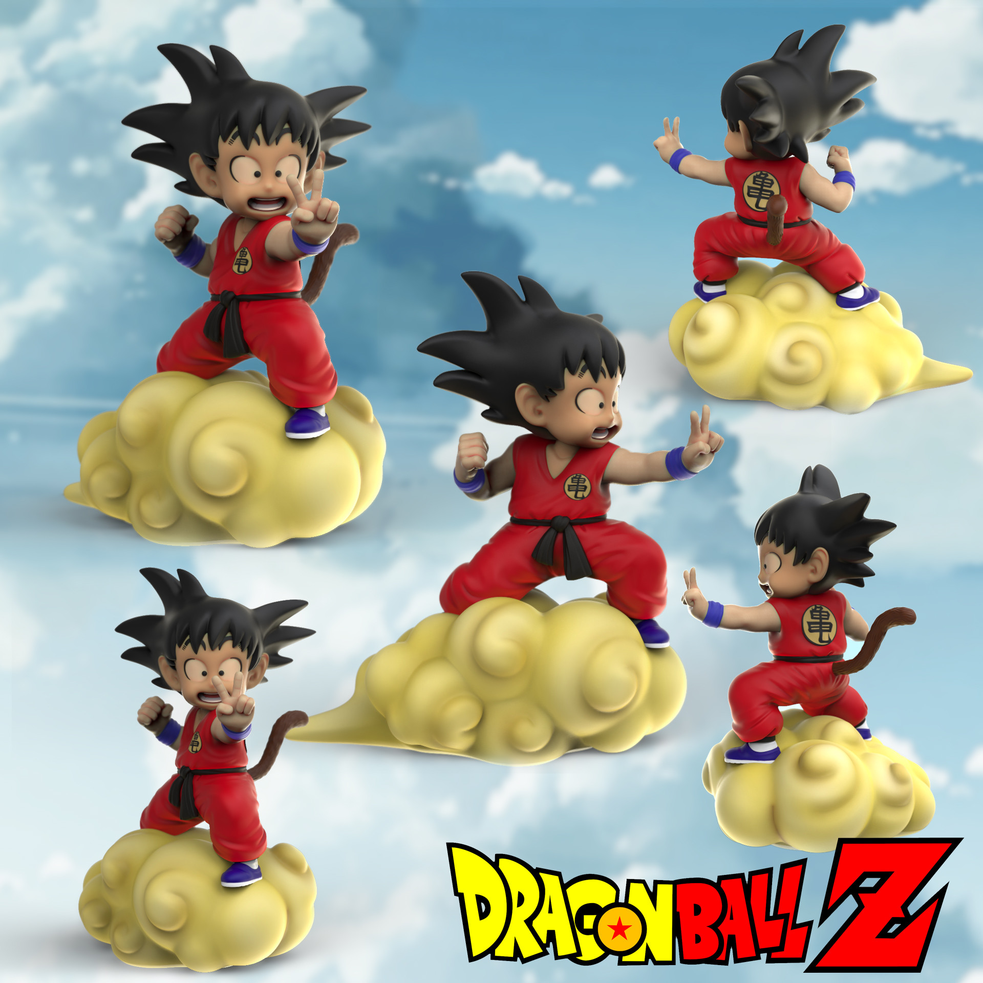 Son Goku Fullscreen Visual